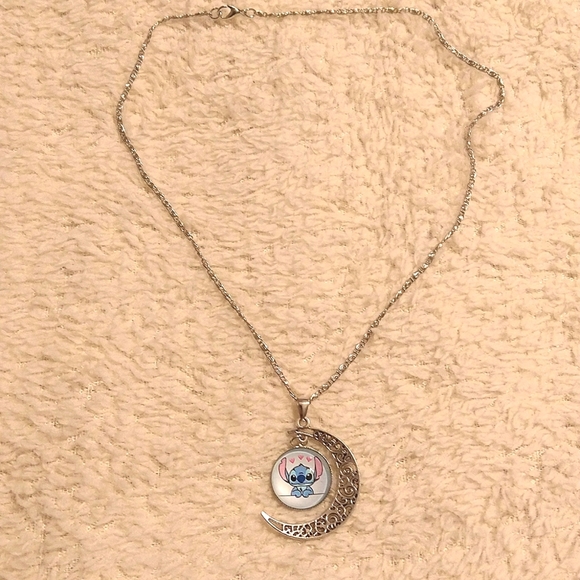 Stitch necklace & bracelet set - Picture 4 of 6